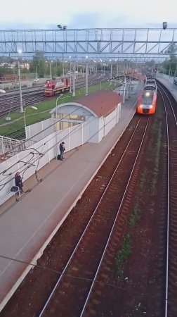 10.05.2025 Ласточка и ТЭМ14 Орехово-Зуево