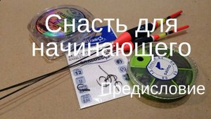 Начинающему поплавочнику Предисловие