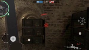 Одолел противника лопатой в командном бою