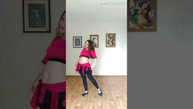 Восточный танец для начинающих | Весь танец лицом и сп?