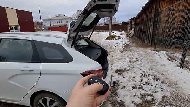 Vesta NG Электропривод двери багажника смотреть онлайн