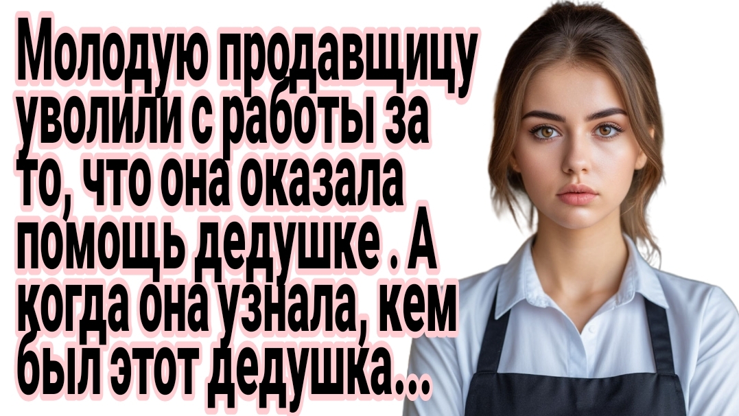 Истории из жизни|Продавщицу несправедливо уволили с работы, а дедушка заступился за неё|Аудиорассказ