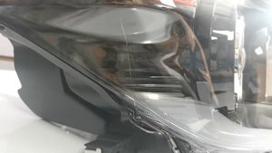 Чёрные фары для TOYOTA LAND CRUISER 200 2012-2015 Brownstone. Для заказа What