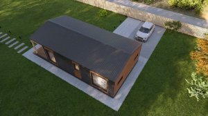 Модульный дом 55 квадратных метров