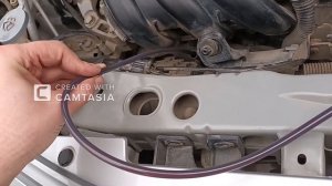 Замена масла через щуп с помощью насоса