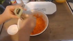 тарзи тайёр кардани салат бо сабзи