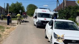 22 мая в Кавказском районе в  ДТП пострадал несовершеннолетний водитель мототранспорта и пассажир