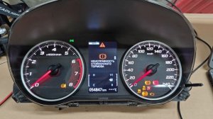 Mitsubishi Eclipse Cross русификация приборной панели