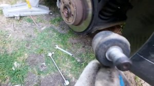 Замена задних тяг (стоек) стабилизатора Мерседес 211