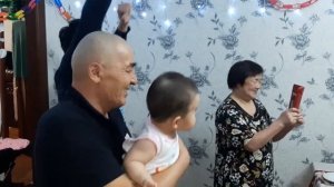 танец с дед морозом, под новогоднюю песню 🎅🎄☃️ #нов?