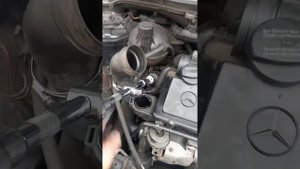 Замена масла и топливного фильтра Мерседес w 245 B 200 disel #
