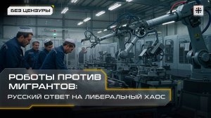 Роботы против мигрантов: Русский ответ на либеральный хаос