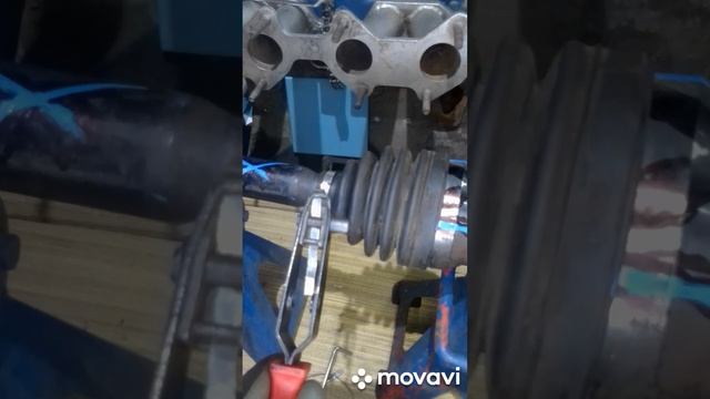 ХОМУТ Пылник ШРУС.Замена ИНСТРУМЕНТОМ. смотреть онлайн