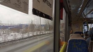 Поездка на автобусе ЛиАЗ 5292.22 №724 по 19 маршруту | г. Вол?