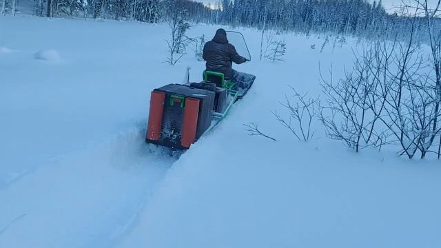 толкач по глубокому снегу смотреть онлайн