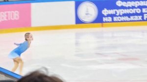 Елена Костылева - Короткая программа, этап Гран-При Ро?