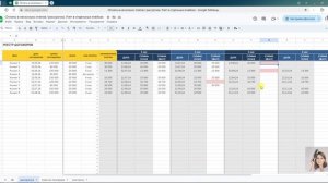 4. Учет платежей при рассрочке в Google (гугл) таблице
