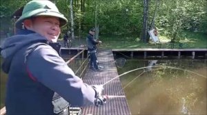 Сегодня явно видно приоритет в приманках при ловле форели. Спорт-зона. Клёвое место лосиный остров.