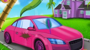 Автомойка машины для девушки (Cool Girl Car Cleaning)
