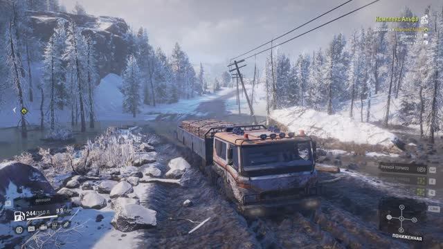 SnowRunner __  АМУР_Комплекс Альфа. Часть 1