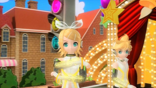 Rin & Len Kagamine - Rin Rin Signal 4K