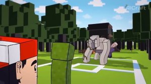 ЭПИЧЕСКИЙ МАЙНКВЕСТ ВСЕ СЕРИИ (МАЙНКРАФТ АНИМАЦИЯ)