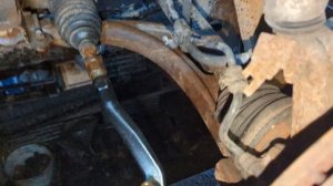 Замена рулевой тяги на Mercedes-Benz w163 ML270