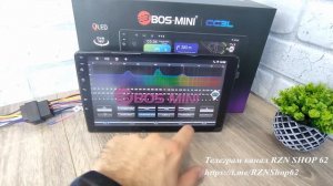 Магнитола BOS-MINI CC3L краткий обзор