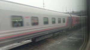 Покидаем Столицу на поезде 380 Москва -Нижний Новгород,