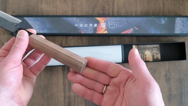 Японский нож Zakuri - Yanagiba 270mm (Aogami #2) смотреть онлайн