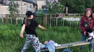 Едем на площадку с реборнами. 4 реборна мы с собой взяли . Потом мы поехали в малинку!