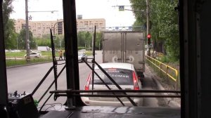 Троллейбус ЗИУ 620520 №2464 маршрут №14 г Тольятти