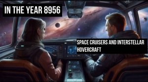 Story # 58:  In the year 8956, space cruisers and interstellar hovercraft
