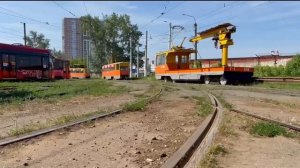 Парад трамваев в Перми