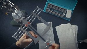 Скоростная заточка скинера от FISKARS.