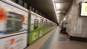 ДВИЖЕНИЕ ПОЕЗДОВ МЕТРО// СОКОЛЬНИЧЕСКАЯ ЛИНИЯ