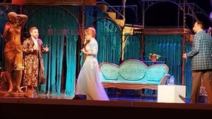 Сцена "Cобака Шульца" из оперетты "Летучая мышь". 11 июня