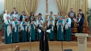 Рождество в баптистской церкви. Хор и проповедь. 2025 г. Тольятти "Возрождение"