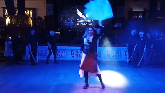 КРУТАЯ ФЛАНКИРОВКА🔥Танец с  шашкой ⚔️ Школа «Крылья