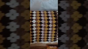 Коврик крючком. Коврик из кавказской пряжи.