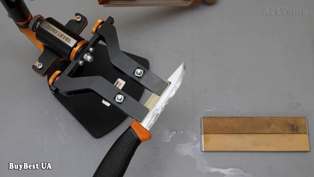 ТЕСТ: Заточка ножа в сканді спуск точильним каменем Haps смотреть онлайн