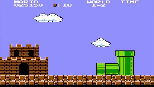 Игра SUPER MARIO Bros вместе с Альнуром