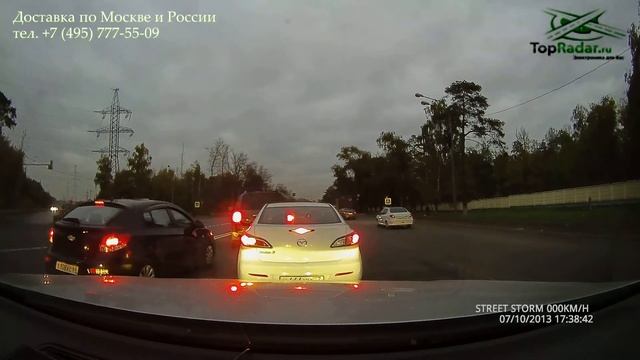 Автомобильный видеорегистратор Street Storm CVR-A7510. Тест дне смотреть онлайн