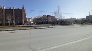 Поездка на 28 маршруте на автобусе ГАЗ-A68R52 City, г. Южно-Са