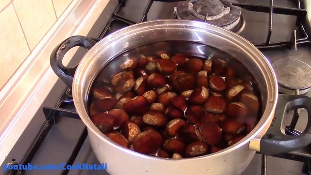 Как приготовить каштаны? Каштаны вареные смотреть онлайн