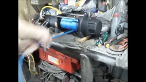 Размотка троса на Golden Power EWB.