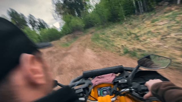 Едем на видовую на китайском квадроцикле MotoLand Wild Track 200 X