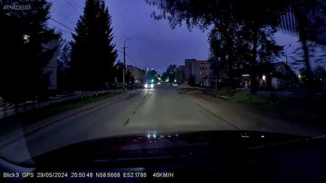 Roadgid Blick 3 GPS ночь передняя 1 смотреть онлайн