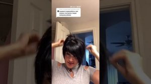 #1013. Стригу сама себе макушку асимметрия стрижка!