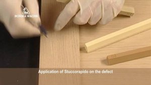 Заделка мягким воском